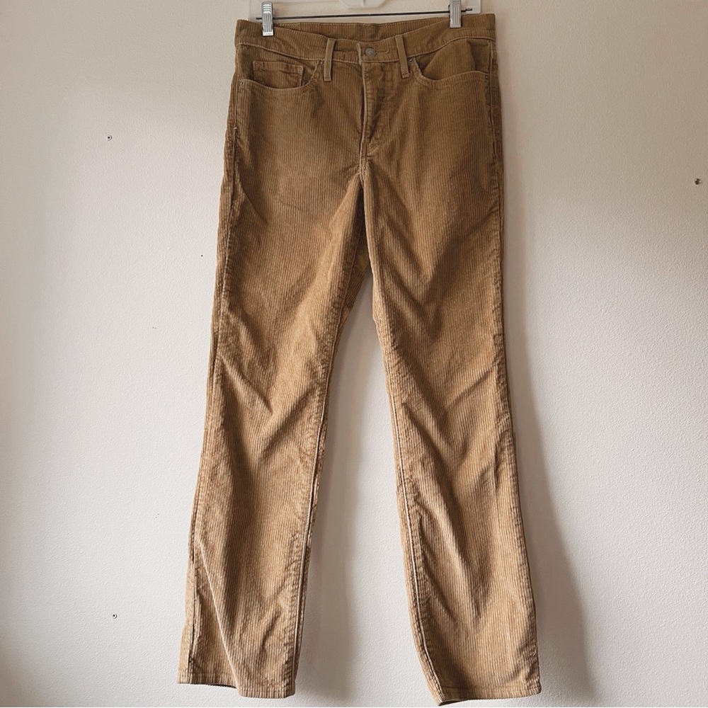 Levis tan brown wide wale corduroy pants size 30x30 - Picture 3 of 9